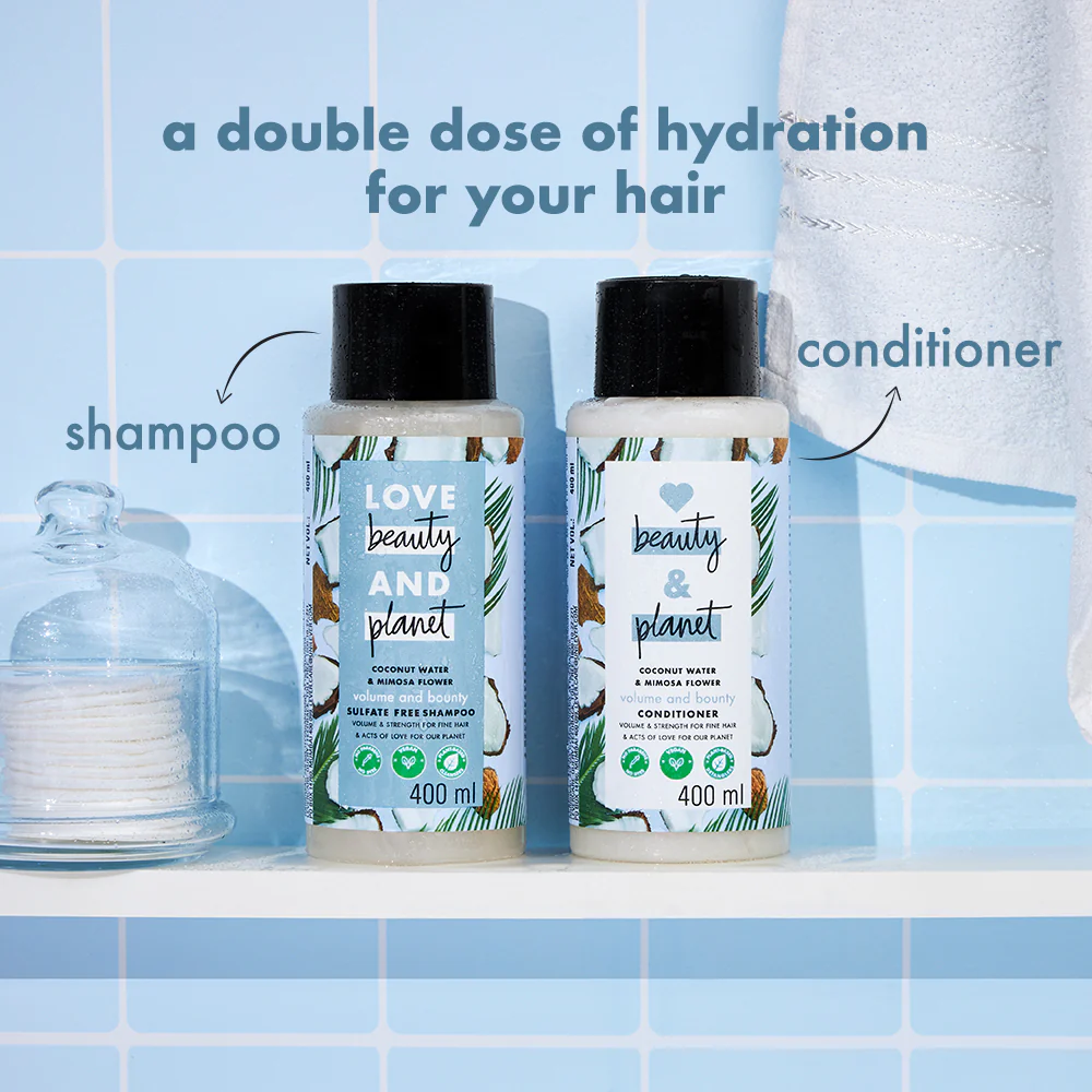 Coconut Water & Mimosa Flower Shampoo + Conditioner Combo - Image 7